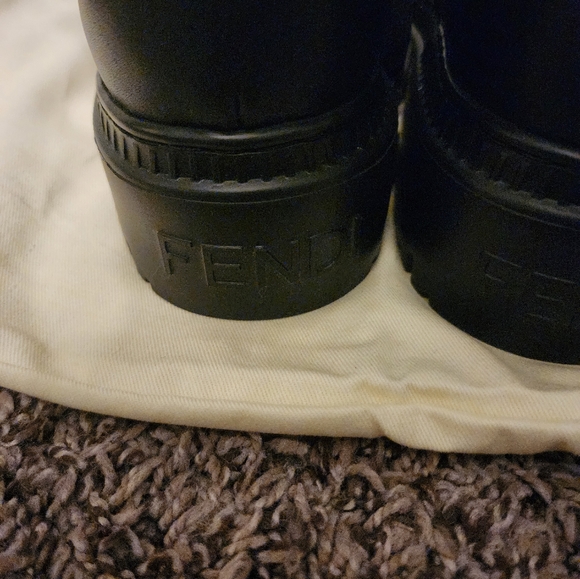 Fendi Lace Up Boots - Picture 5 of 8